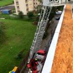 Heftiges Unwetter über Leoben