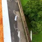 Heftiges Unwetter über Leoben