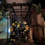 Vollbrand im dicht bebauten Gebiet