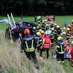 Schwerer Verkehrsunfall mit eingeklemmter Person