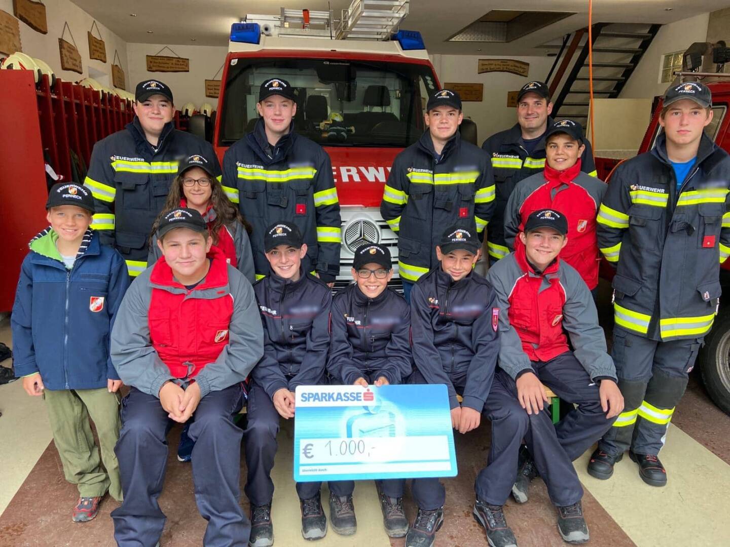 HFW Bad Ischl: Dank und Anerkennung an Pernecker Feuerwehrjugend