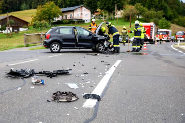 BFV Feldbach: Verkehrsunfall mit verletzter Person