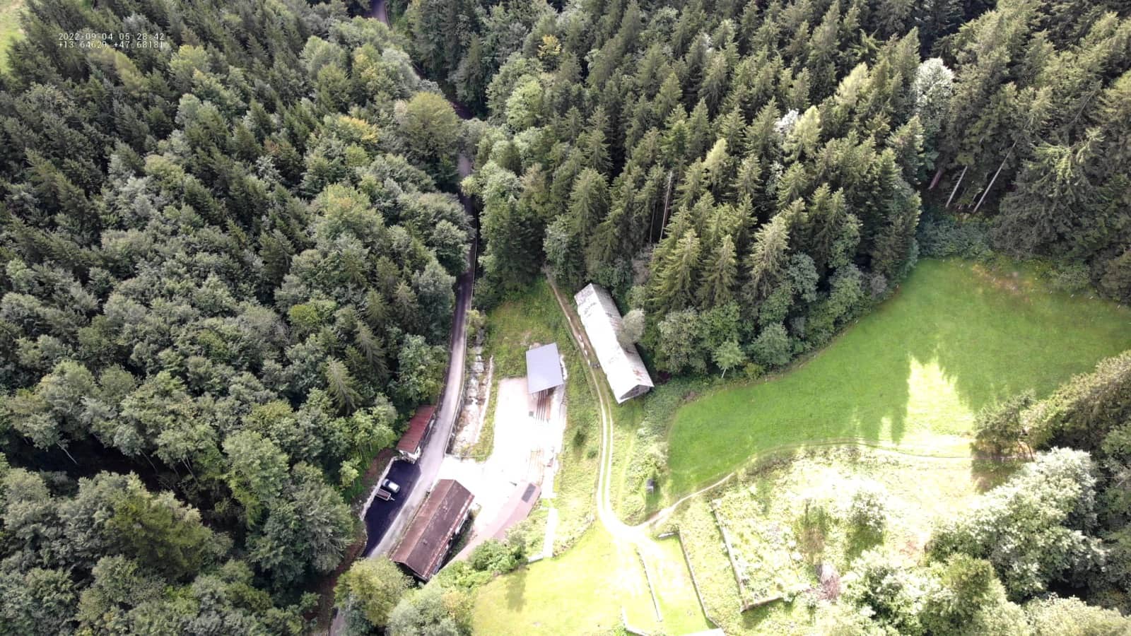 HFW Bad Ischl: Suche nach entlaufenen Schafen mittels Drohne