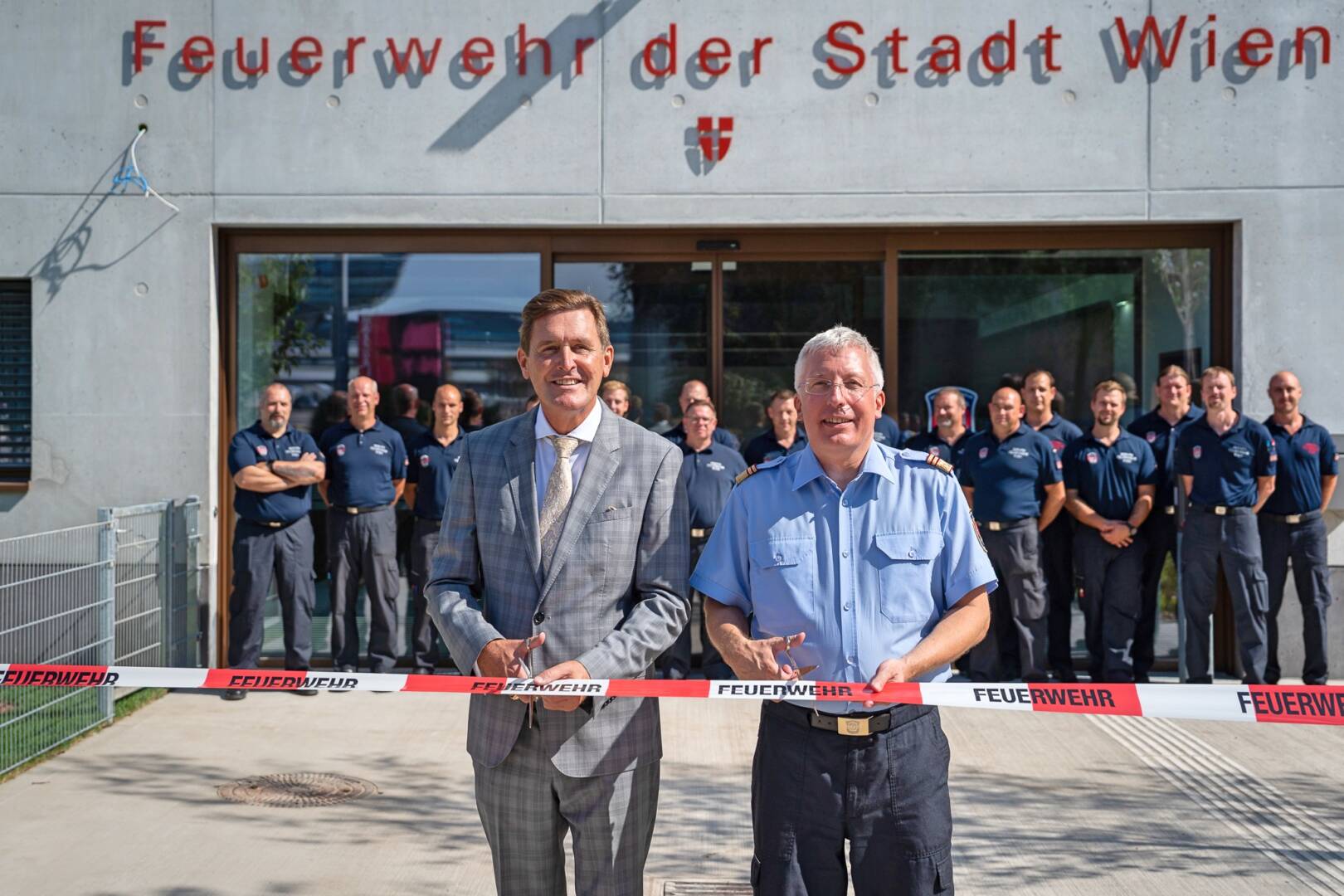 BF Wien: Eröffnung Feuerwache Landstraße