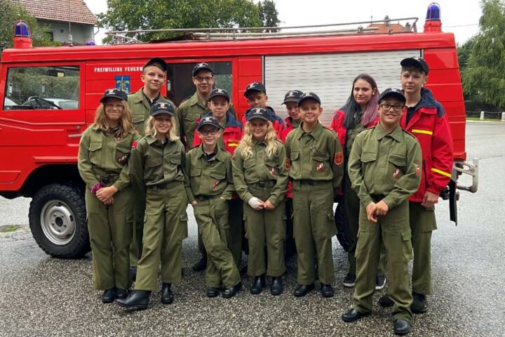 FF Althofen: Wissensüberprüfung der Feuerwehrjugend