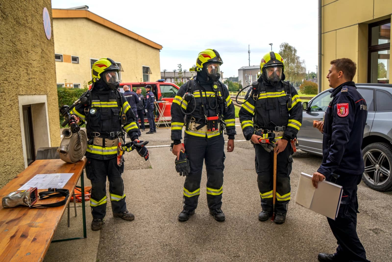 BFK Vöcklabruck: Atemschutzleistungsprüfung des Bezirkes