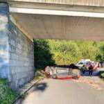 Fahrzeugabsturz in Villach