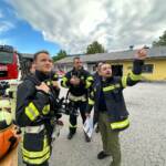 Nullsicht bei Abschnittsatemschutzübung