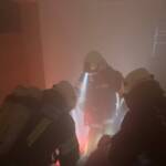 Nullsicht bei Abschnittsatemschutzübung