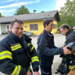 Nullsicht bei Abschnittsatemschutzübung