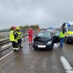 Verkehrsunfall auf der A5 Nordautobahn