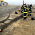 Binden einer Ölspur