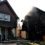 Wirtschaftsgebäudebrand in Zauchen