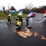 Verkehrsunfall mit eingeklemmten Personen