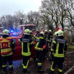 FF Klosterneuburg: Fahrzeugbergung nach Verkehrsunfall