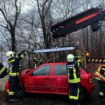 Fahrzeugbergung nach Verkehrsunfall