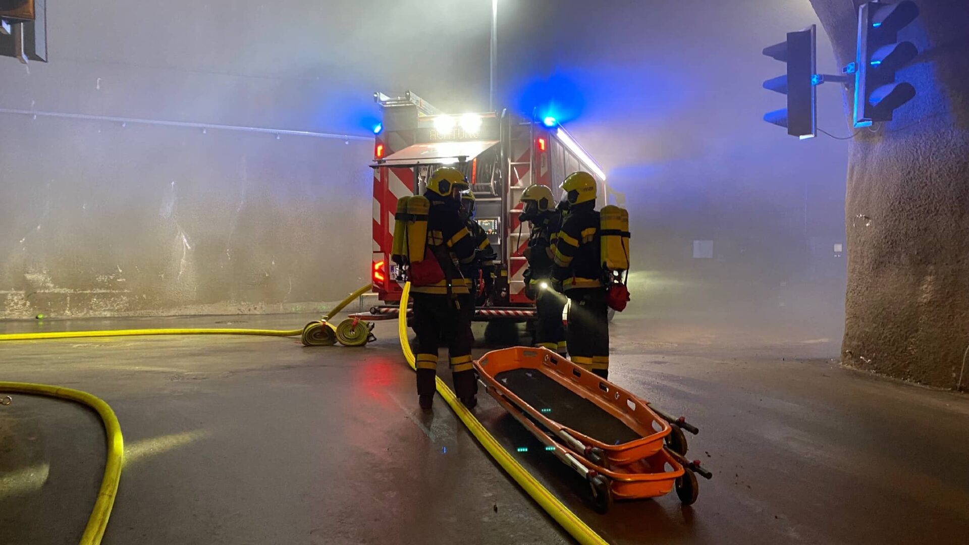 BFK Jennersdorf: Tunneleinsatztraining am steirischen Erzberg