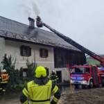 Gefährlicher Kaminbrand in Perneck