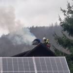 Gefährlicher Kaminbrand in Perneck