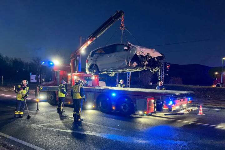 FF Wiener Neudorf: Folgenreicher Verkehrsunfall