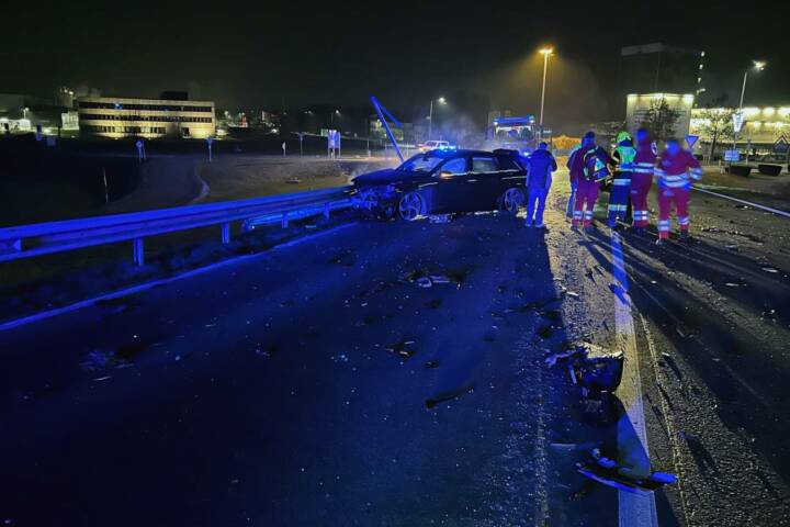 BFV Deutschlandsberg: Verkehrsunfall auf der B76 in Lannach