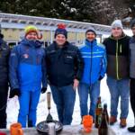 Beim traditionellen Eisstockschießen der Feuerwehren im Bezirk Spittal/Drau ging es heiß her