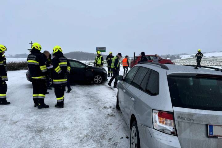 FF Statzendorf: Wintereinbruch sorgt für Einsatz