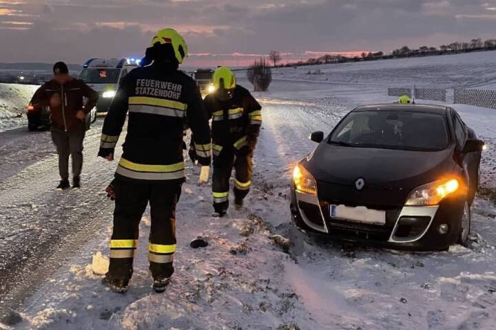 FF Statzendorf: Schneeverwehungen sorgen für Einsatz