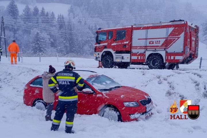 BFV Liezen: Schneefälle sorgen für Einsätze