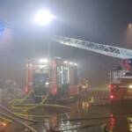 Brand in einer Lagerhalle in Wien – Simmering