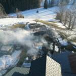 Werkstättenbrand  in Ramsau am Dachstein