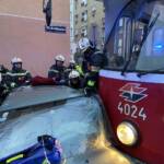 Verkehrsunfall mit Straßenbahn in Wien – Favoriten