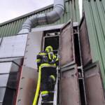 Brand einer Absaugung