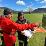 Bundesländerübergreifende Übung der Feuerwehrdrohnengruppe & Bergrettung