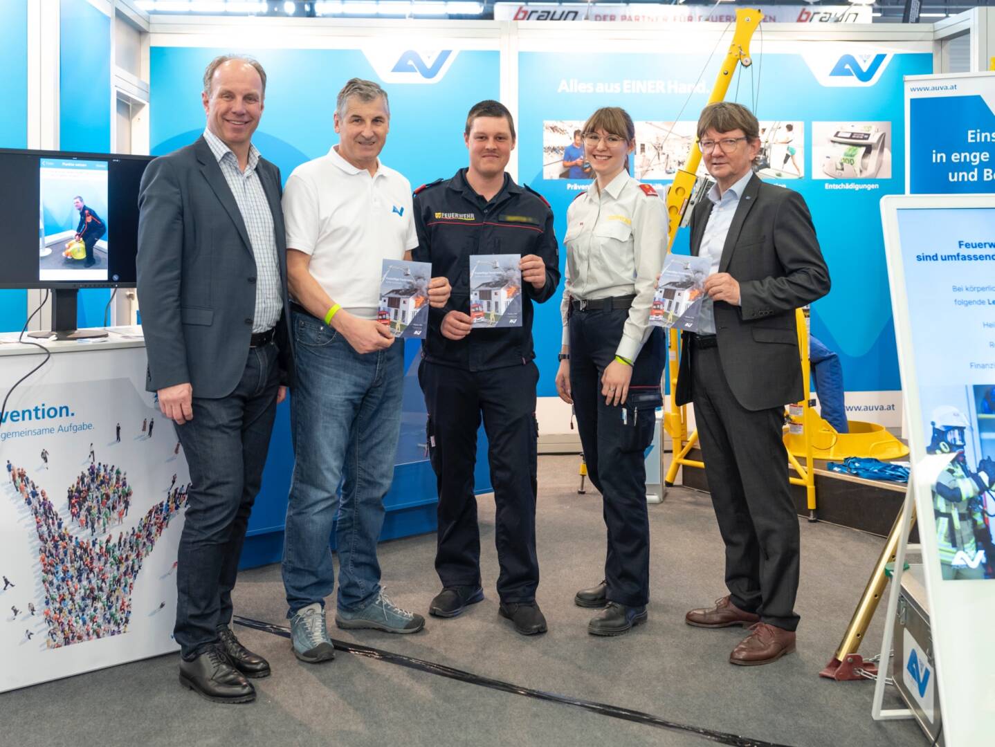 AUVA und Freiwillige Feuerwehren: Eine starke Partnerschaft
