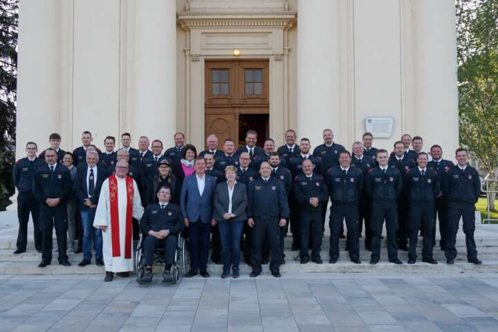 FF Wiener Neudorf: Erste Florianifeier seit 2019