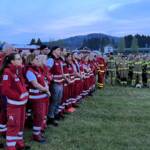 Abschnittsübung der Feuerwehren aus dem Abschnitt 3 – Bezirk Flachgau am Gasspeicher Haidach in Straßwalchen