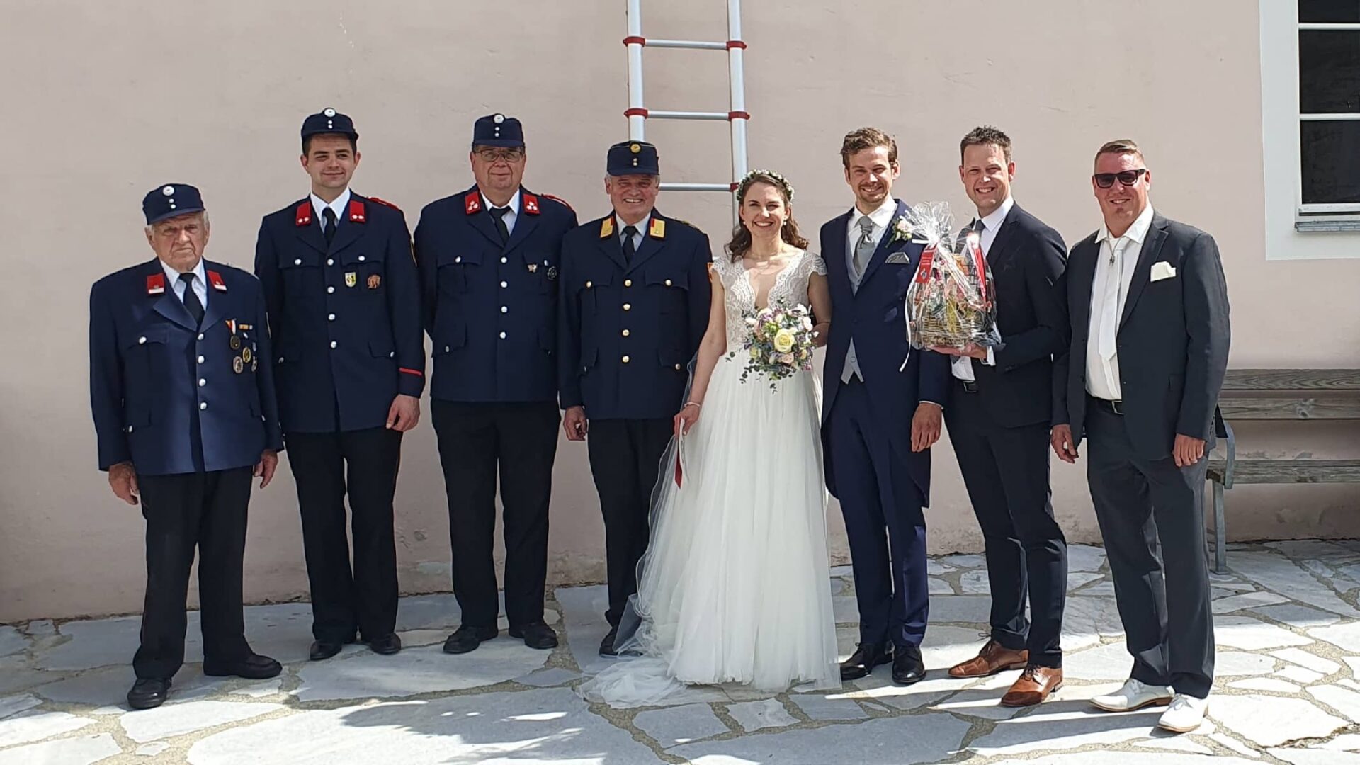 FF Althofen: Glückwünsche zur Hochzeit