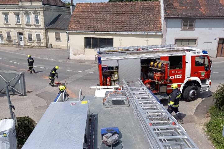 FF Statzendorf: Schadstoffeinsatz in der Kellergasse