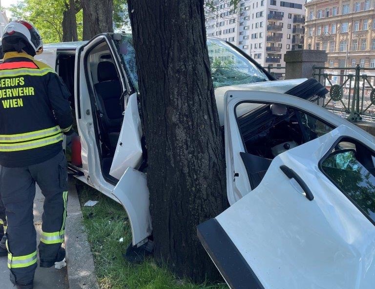Verkehrsunfall in Wien – Rudolfsheim
