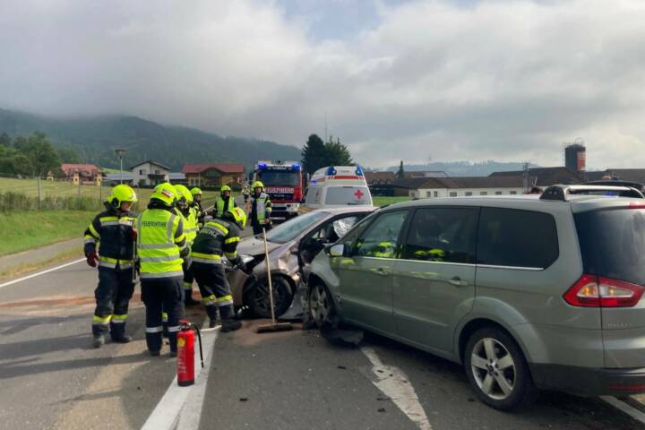 FF Kobenz: Verkehrsunfall mit verletzter Person