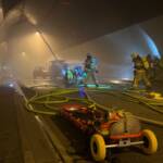 Übung im Umfahrungstunnel in Henndorf