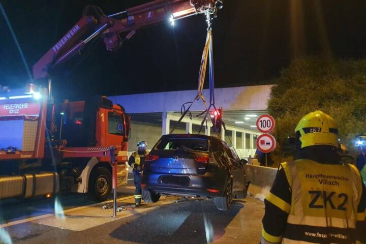 Schwerer Verkehrsunfall A10 Tauernautobahn