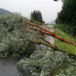 25 Feuerwehren im Unwettereinsatz