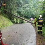 25 Feuerwehren im Unwettereinsatz