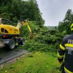 Unwetter über dem Bezirk Deutschlandsberg sorgen für einsatzreichen Abend