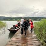 Suchaktion am Wasser, am Land und in der Luft