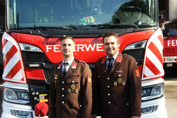 Neues Kommando bei der Feuerwehr Rudersdorf