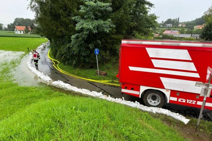 BFV Deutschlandsberg: Update zu den Unwettereinsätzen