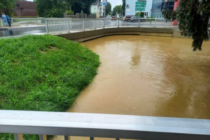 BFK Jennersdorf: Einsätze nach ergiebigen Niederschlägen